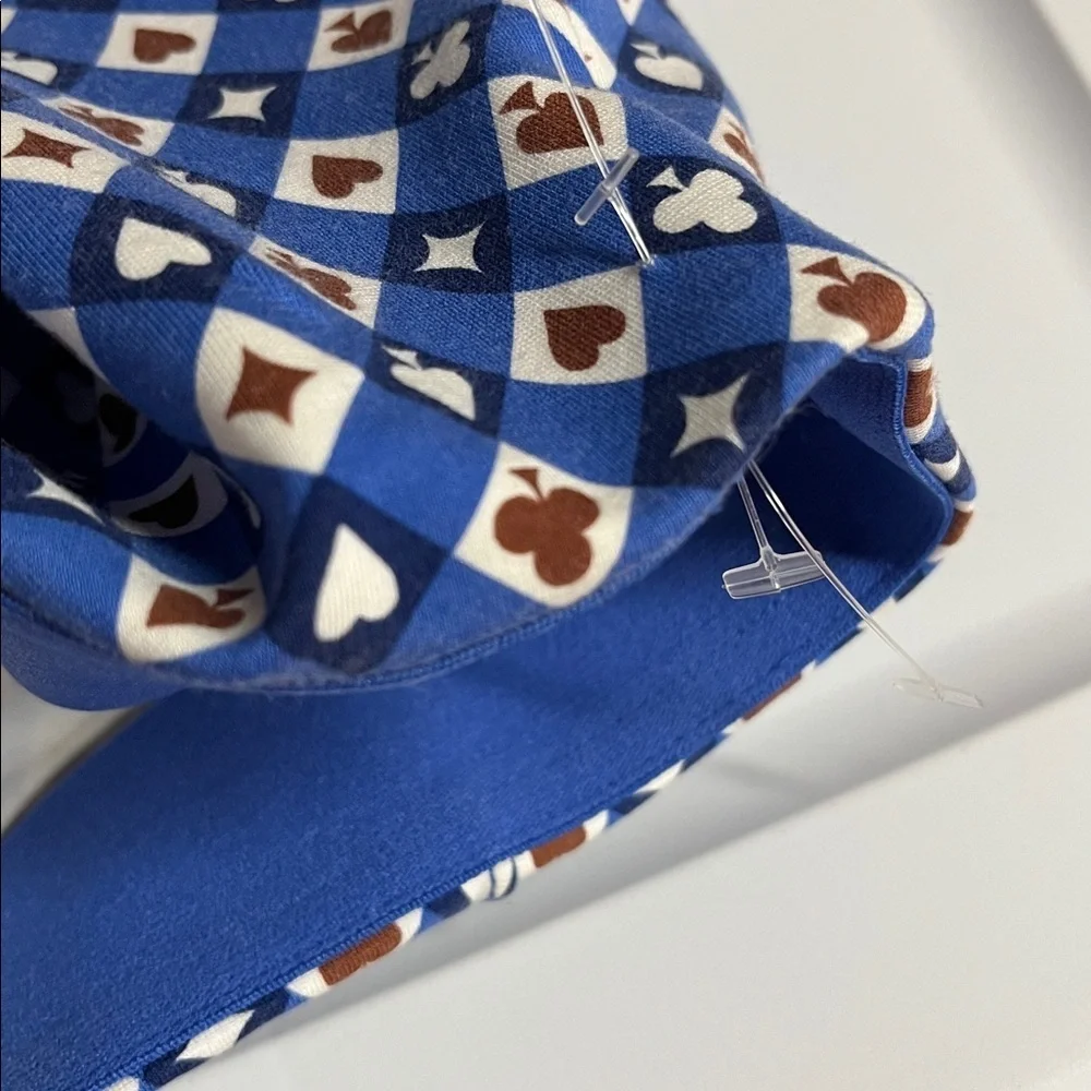 Anthropologie Maeve Kick Flare hearts Spade Pants Size Small